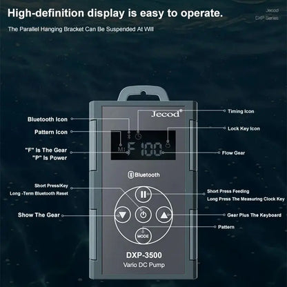 Smart Bluetooth Aquarium Water Pump Quiet Energy Efficient