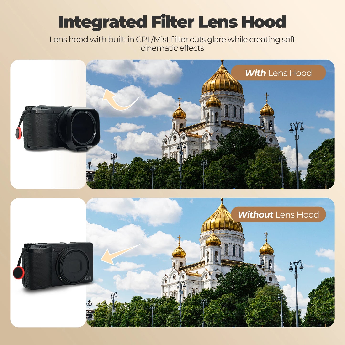 Cinematic CPL Black Mist Lens Filter Kit GRIIIX