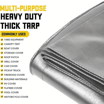 Heavy Duty Waterproof Tarp Outdoor Cover 4x5m