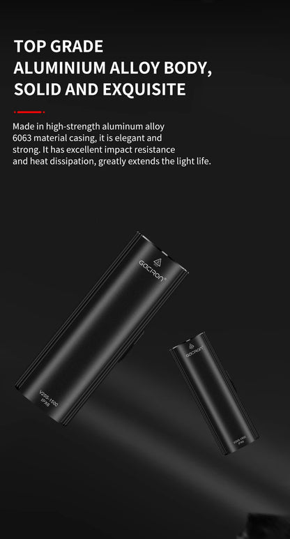 Waterproof Bike Light 1500 Lumen Power