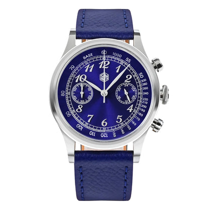 Stylish Men’s 38mm Sapphire Watch Navy Blue Edition