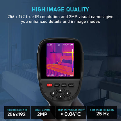 Handheld Thermal Camera 256×192 for Electrical Inspections