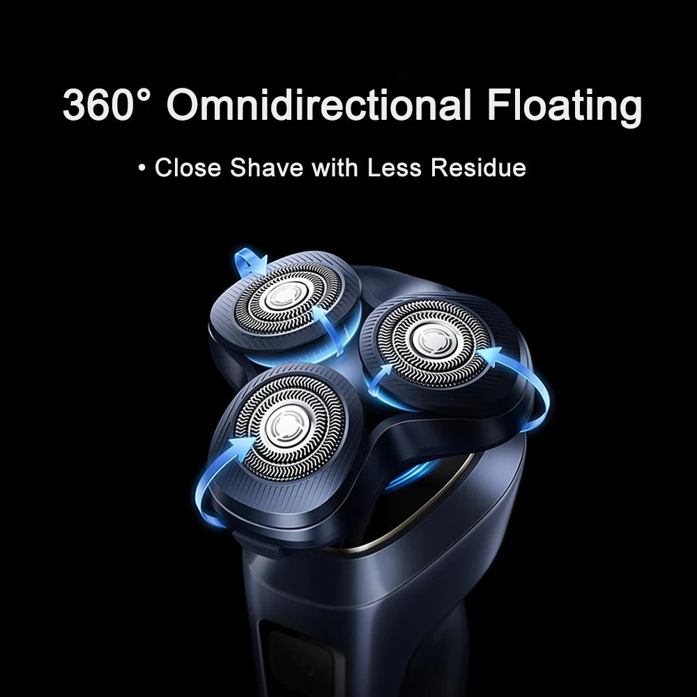 Electric Shaver Pro 360 Degree Floating Head USB-C Waterproof