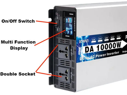 High-Efficiency 5500W 60V Inverter for Solar Systems