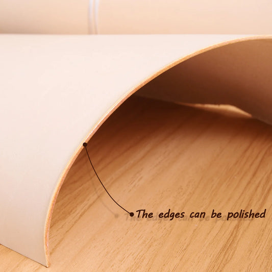 Full-Grain Veg Tan Leather 40x120cm 2mm Thick
