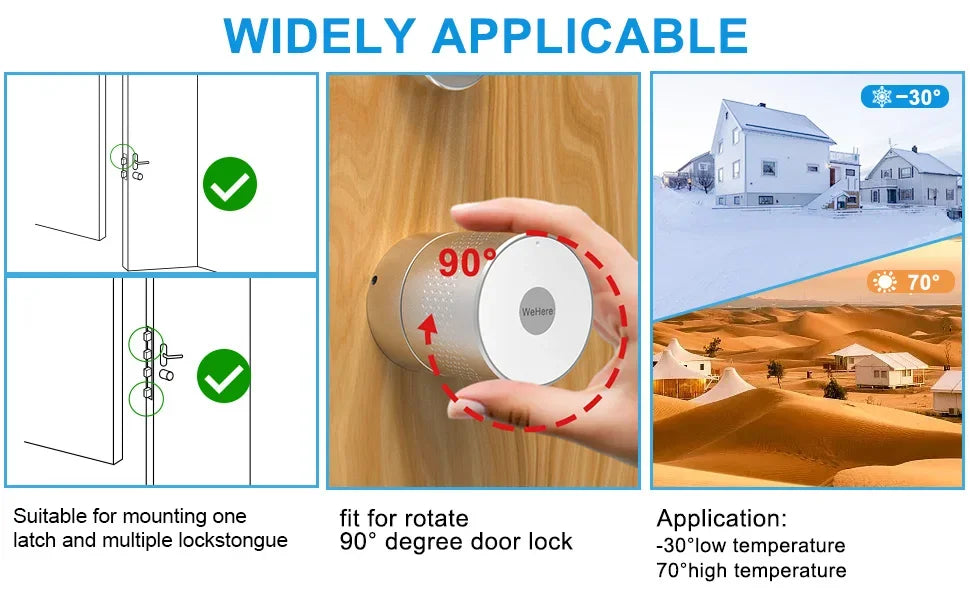 Smart Digital Door Lock with Passcode and App Control