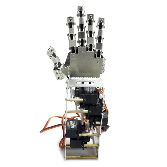 Programmable Right Robotic Hand Metal Manipulator Arm