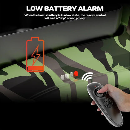 Waterproof RC Fishing Bait Boat 12000mAh with 4 Hour Use