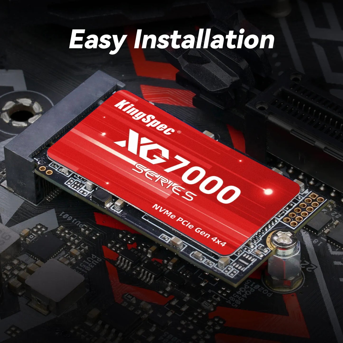 Ultra-Fast 1TB M.2 SSD 7200MB/s Gaming Storage Drive