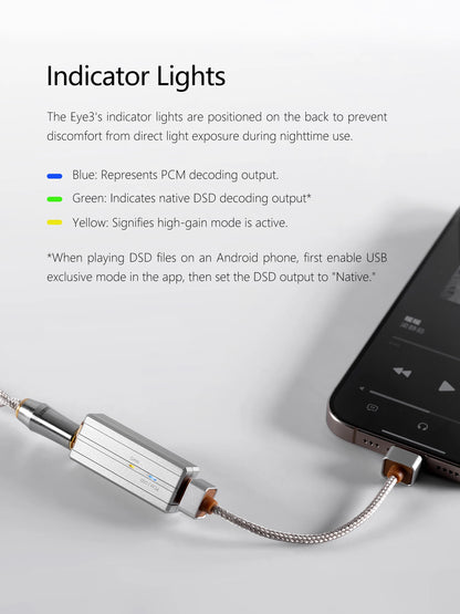Portable Hi-Res DAC AMP with Independent Volume Control