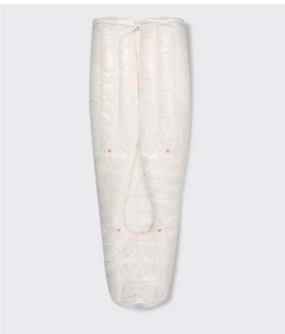 Compact -5C Hiking Quilt Sleeping Bag Twilight White Large