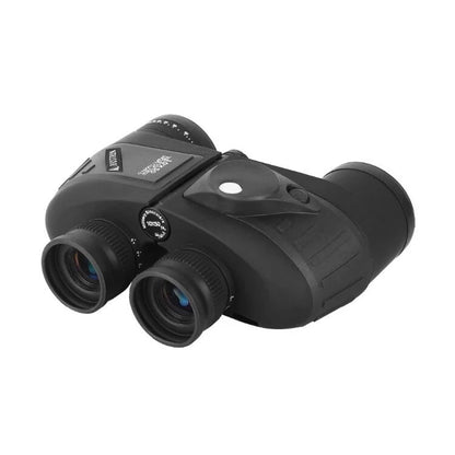 HD 10x50 Binoculars Waterproof Rangefinder Compass Black