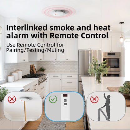 3-Pack Wireless Smoke & CO Alarm Kit