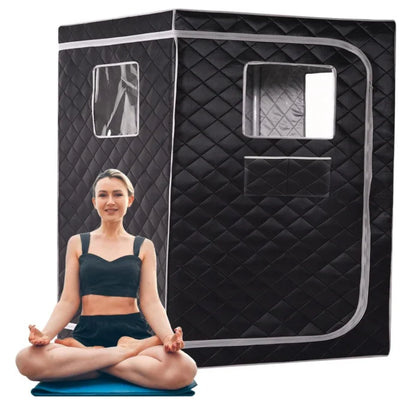 Large Portable Steam Sauna Tent with 4L Steamer