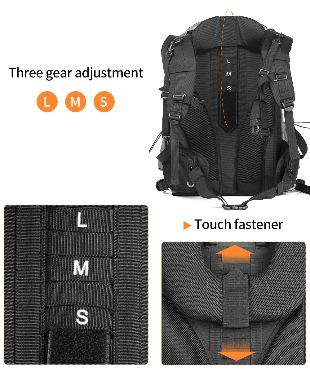 32L 2in1 Camera Backpack and Sling Bag Waterproof