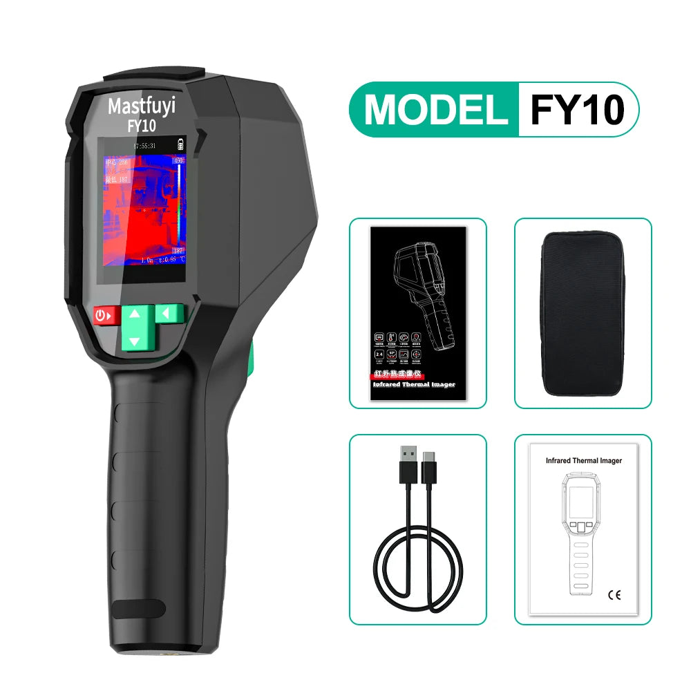 Portable Thermal Imaging Camera with Wide Temperature Range
