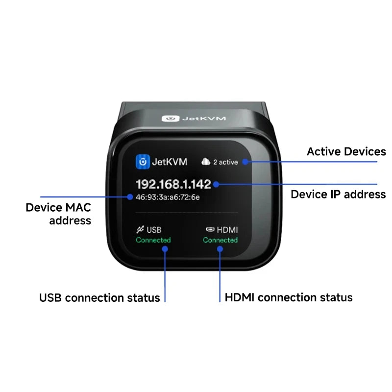 JetKVM Remote Desktop Controller for Mac/PC