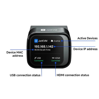 JetKVM Remote Desktop Controller for Mac/PC