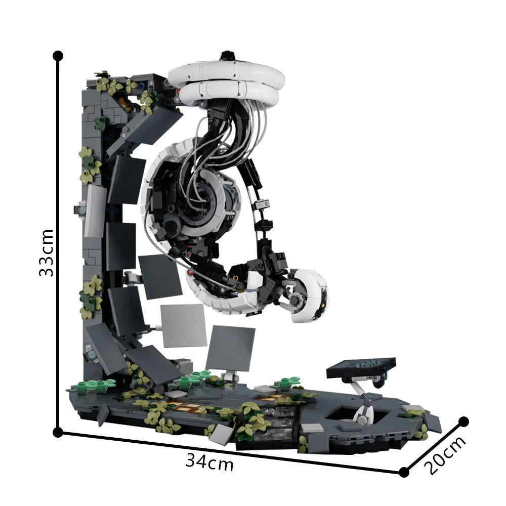 Portal 2 Mechanical Robot DIY Toy 1869PCS