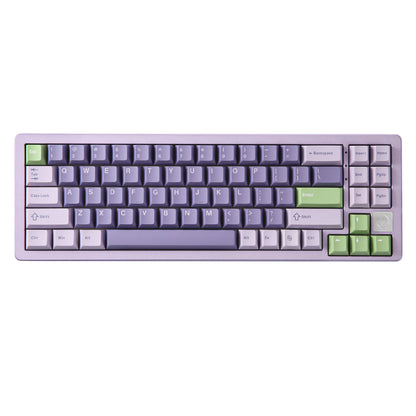 Wireless Gaming Keyboard 71-Key Purple Crystal Linear
