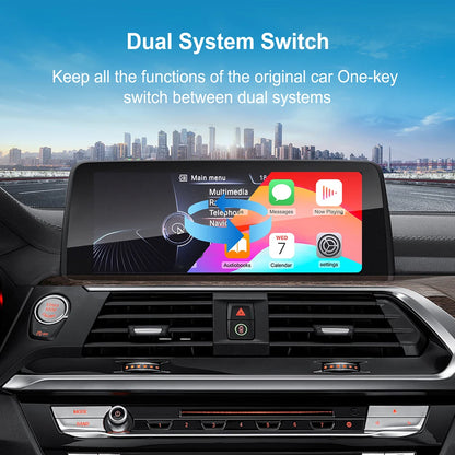 Wireless CarPlay Android Auto Adapter for BMW NBT
