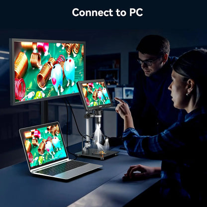 1500X Digital Microscope 10.1 Inch HD IPS 20MP