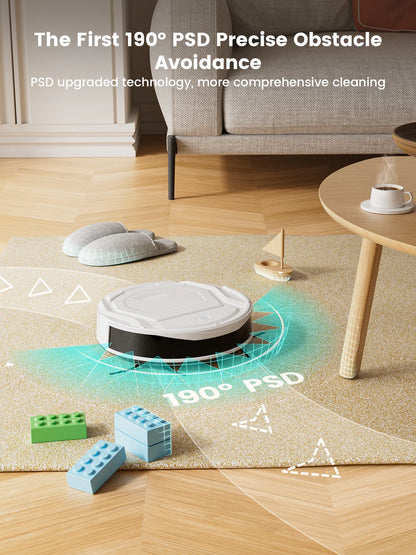 Robot Vacuum Cleaner with Mop & Smart App Control