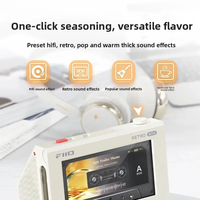 Retro Wireless Bluetooth Speaker with HiFi Lossless Audio