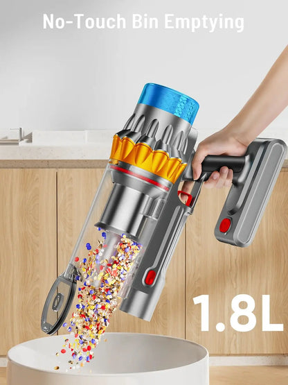 650W Cordless Vacuum Cleaner 65KPa 70-Minute Runtime