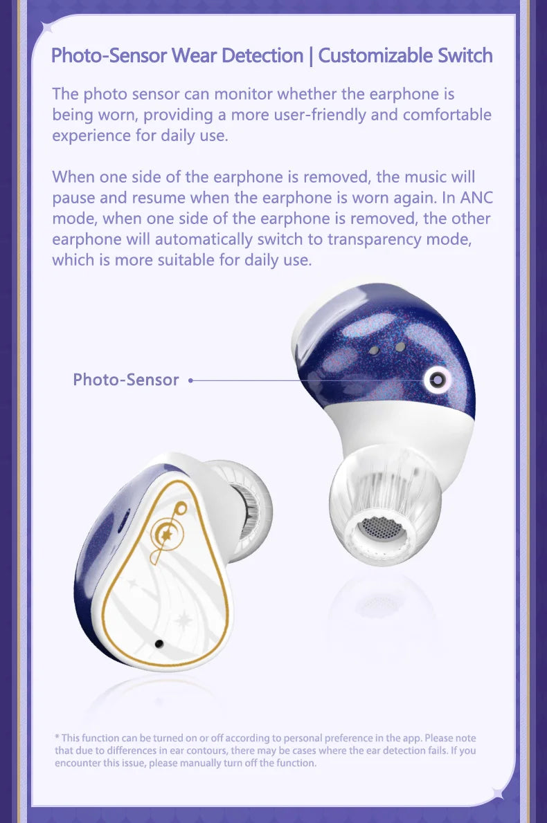 Hybrid ANC Wireless Earphones with Dynamic and Planar Drivers