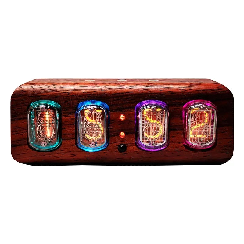 Retro Electronic Tube Clock LED Display Desk Decor