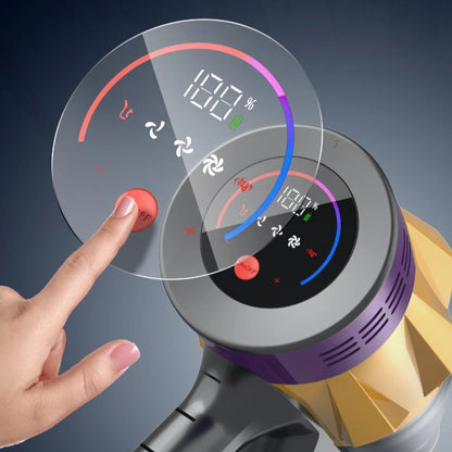 Cordless Handheld Vacuum Cleaner 550W with Touchscreen Control