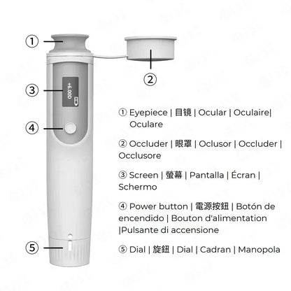 Portable Optical Refractor for Amblyopia & Vision Check