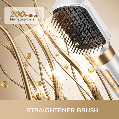 7 in 1 Hair Dryer Brush with Ionic Hot Air Comb