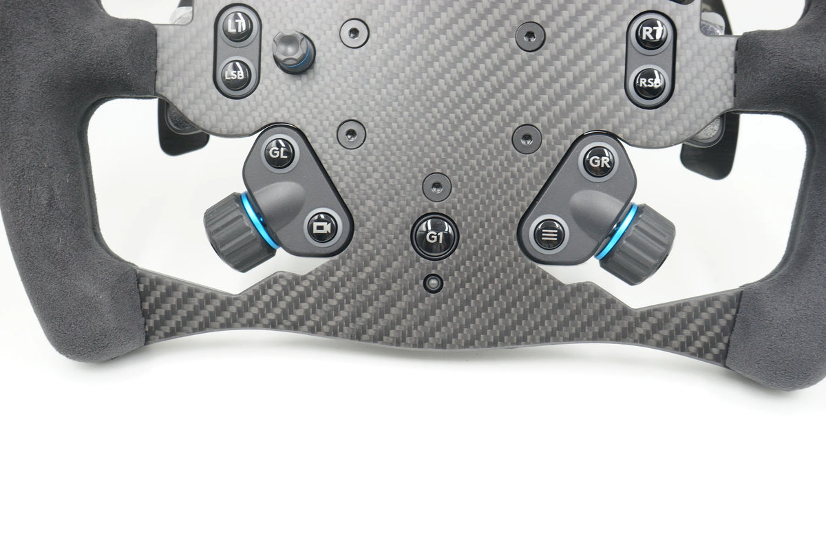 Carbon Fiber Racing Wheel Mod Compatible with Logitech RS Setup