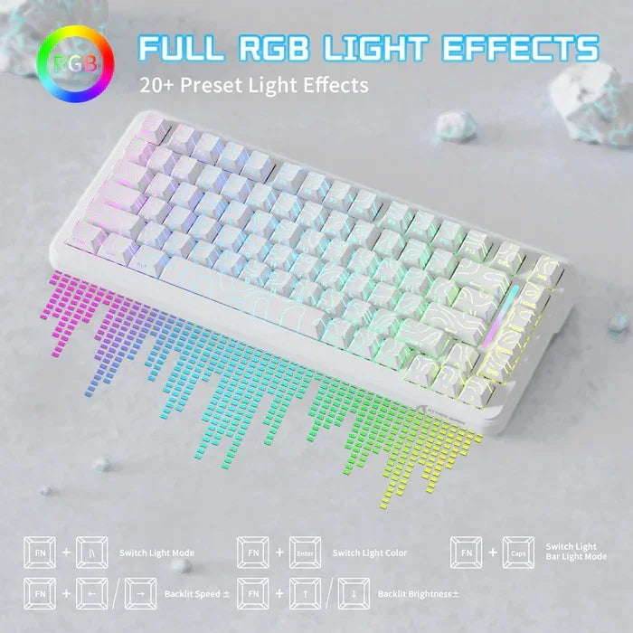 75% Magnetic Switch Gaming Keyboard with 8K RGB