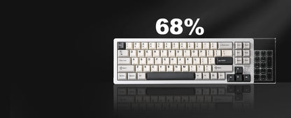 71-Key Wireless Mechanical Gaming Keyboard Pink Linear