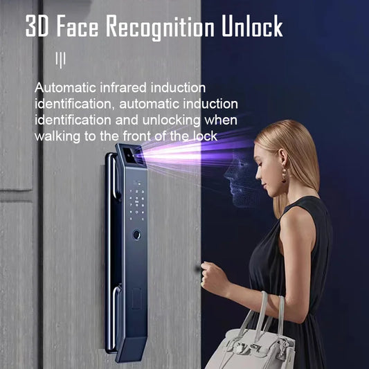 Keyless 3D Face Recognition Smart Door Lock