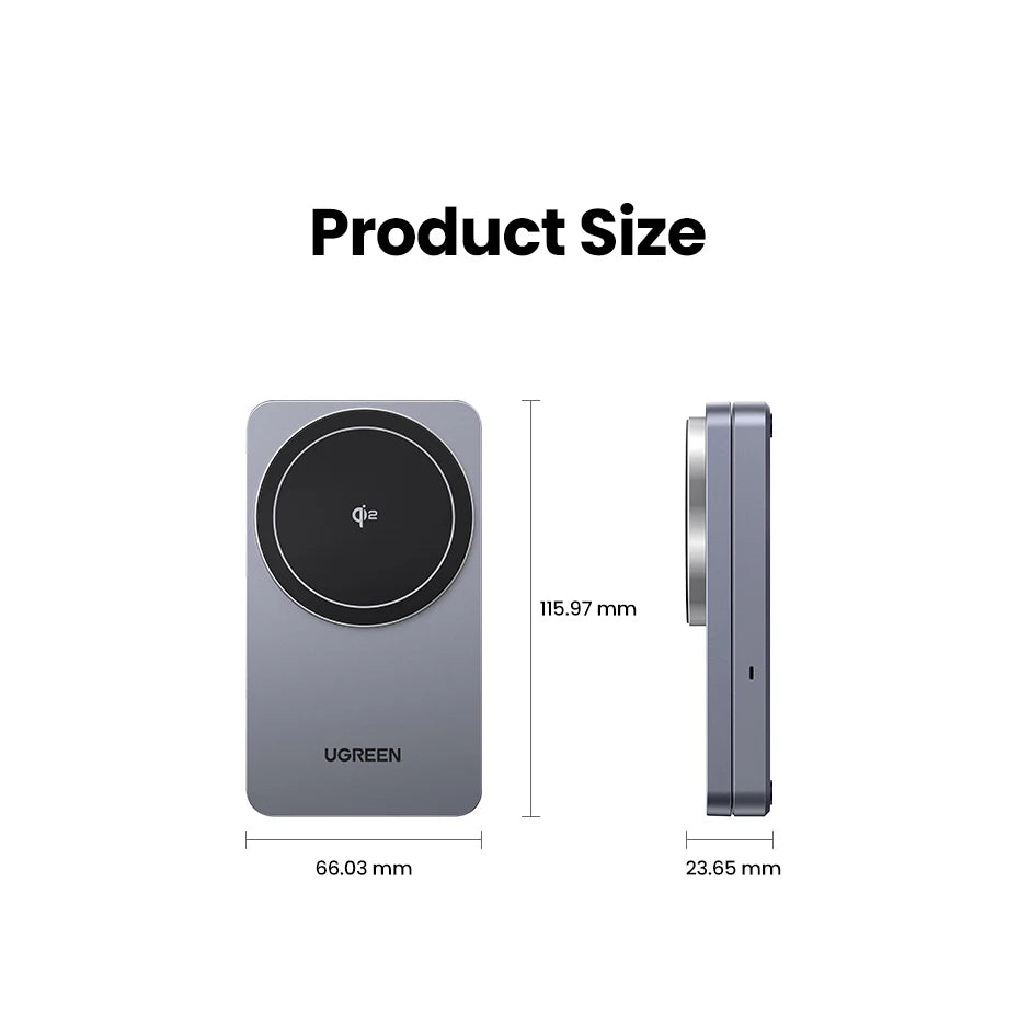 25W Qi2 Magnetic Charger Stand for iPhone and AirPods