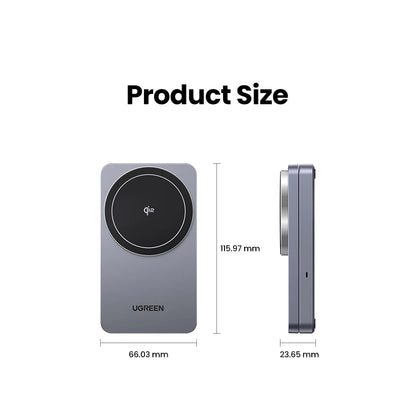 25W Qi2 Magnetic Charger Stand for iPhone and AirPods