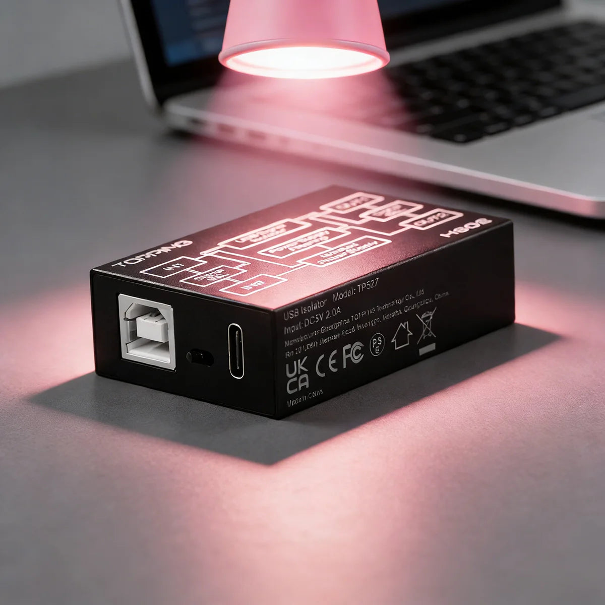 High Performance USB Audio Isolator Ground Loop Noise Eliminator