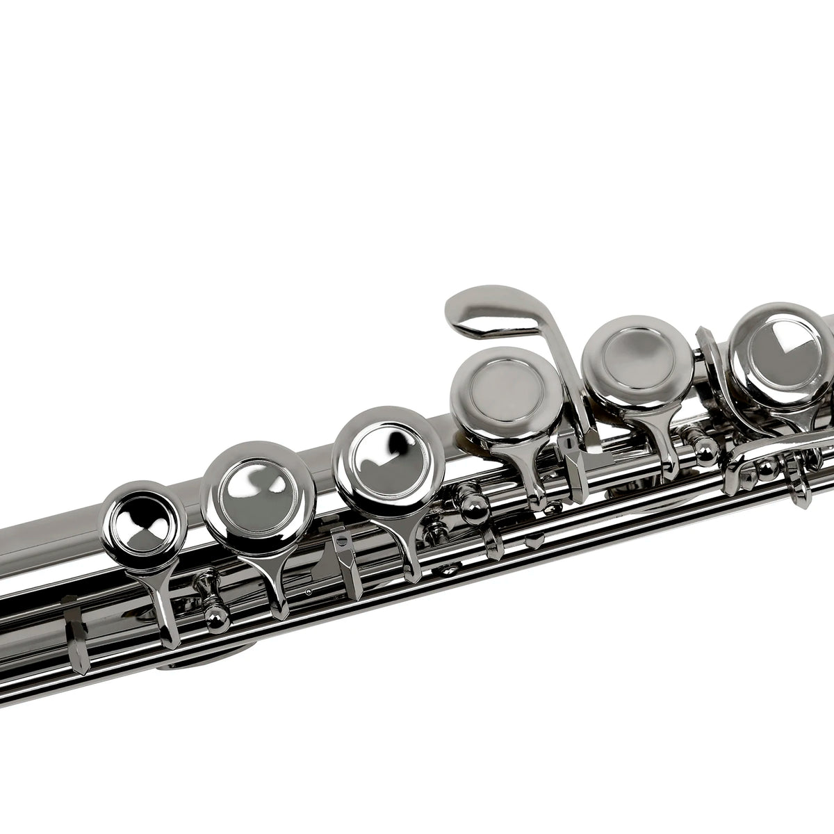 Professional Concert Flute C Key with Cleaning Kit