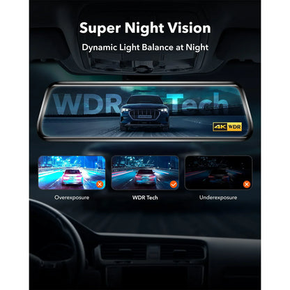 G930 Car DVR Front/Rear Camera with HW Kit