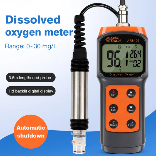 Portable DO Tester for Aquaculture and Oxygen Measurement