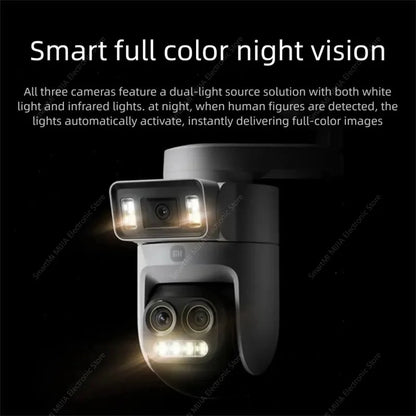 Smart 3K Outdoor Security Camera 360 with 32GB