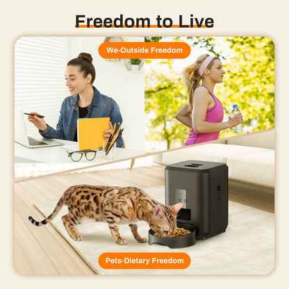 Smart Automatic Pet Feeder with Timed Food Dispenser