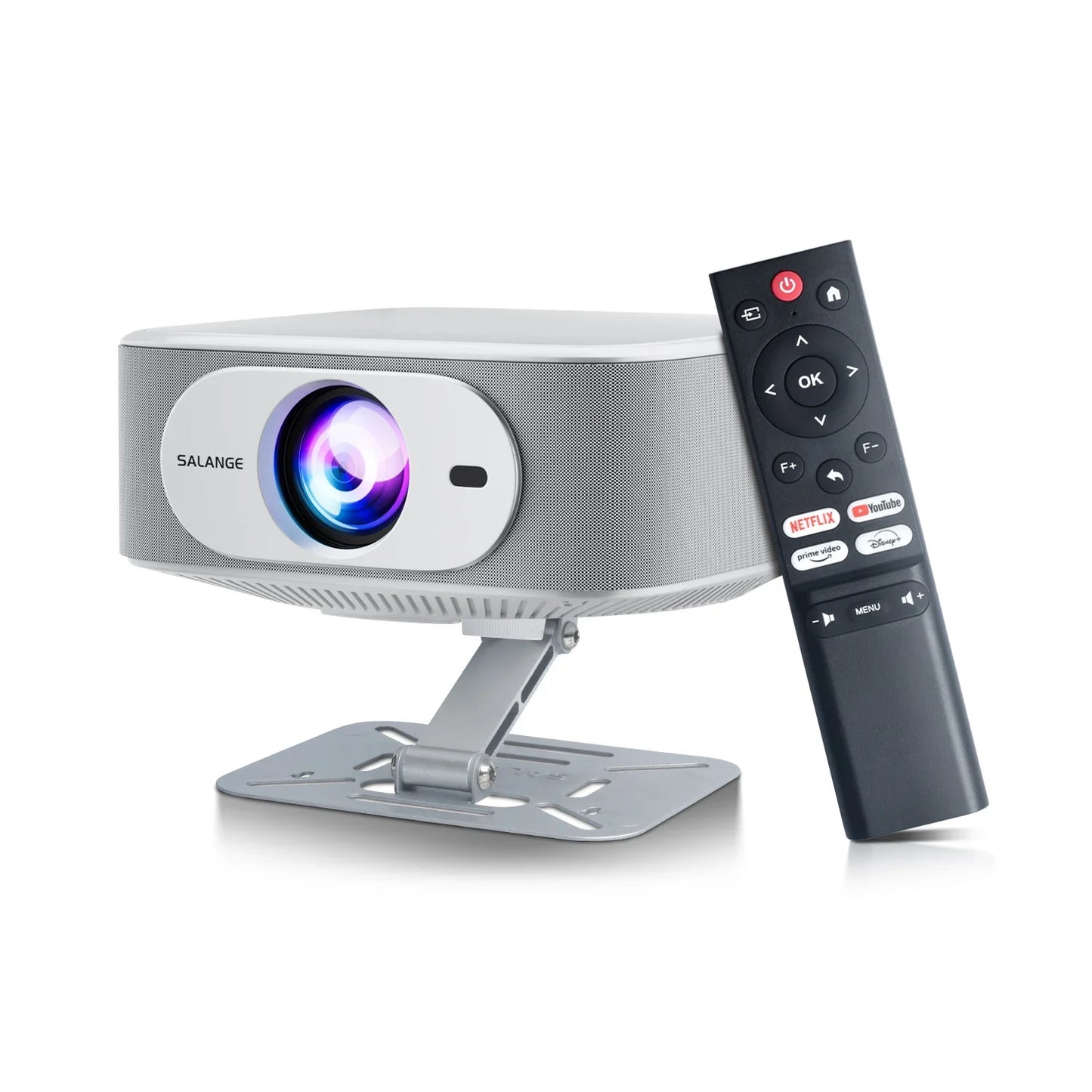 Native 1080p Projector with Holder Electronic Focus and Auto Correction