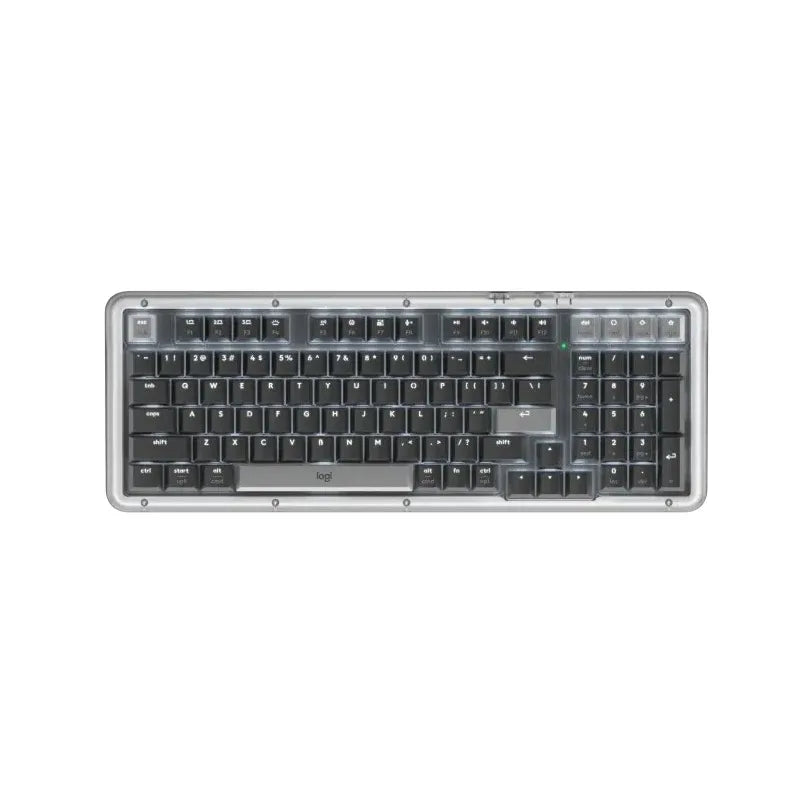Wireless Mechanical Gaming Keyboard RGB Rechargeable Grey