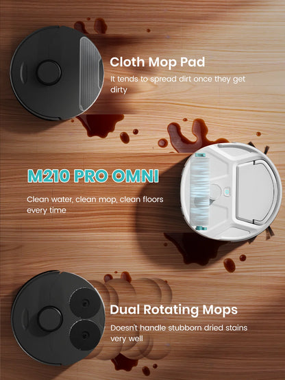 Robot Vacuum Cleaner 18000Pa with Laser Mapping & Obstacle Avoidance