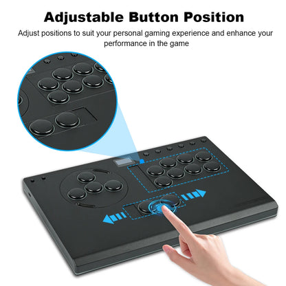 Leverless Arcade Controller Adjustable Buttons Multi Platform